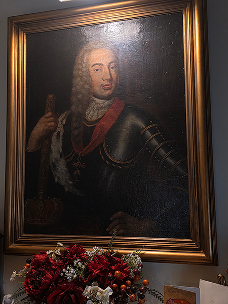 18th Century acrylic painting of Victor Amadeus II